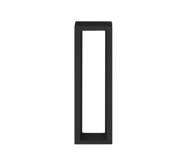 Square flush handle, self-adhesive.180 mm